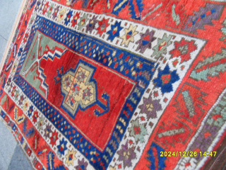 Antique Anatolian Konya Rug
Size: 175 x 125 cm.
Mail: makifhali@yahoo.com                        