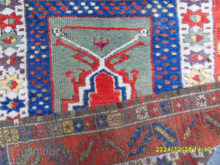 Antique Anatolian Konya Rug
Size: 175 x 125 cm.
Mail: makifhali@yahoo.com                        