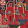 Carpet with gol farangh design
Afshar tribe, Sirjan area
Southeast Persia
circa 1870
252 x 147 cm (8’3” x 4’10”) 
Alg 2117
symmetrically knotted wool pile on a wool foundation
The so-called European flower (gol farangh) pattern has  ...