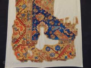 Antique West Anatolian Kula Rug Fragment                           