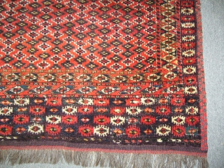 Antique Turkmen Chodor Rug                             