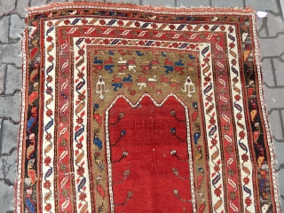 Antique Anatolian Konya Kavak Village Rug 
Size.160x125 cm
 Contact at.  anatolianpicker@gmail.com                     