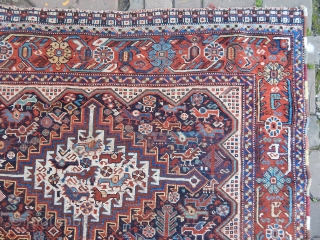 Antique Qashqaii Rug ....Contact at. anatolianpicker@gmail.com                           