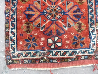 Antique Qashqaii Khamse Rug Bagface ...Contact at. anatolianpicker@gmail.com                         