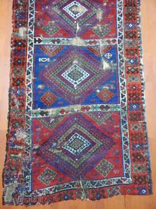 Antique East Anatolian Yörük Rug 
Size.280x105 cm                          
