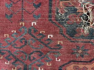 Antique Türkmen  Ersari Fragment                            