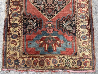 Antique Bijar Rug 
Size:257x110 cm                            