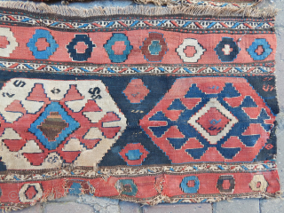 Antique Shahsavan Mafrash Panels [price $250 USD ]                         