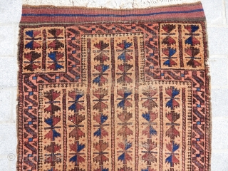 Antique Baluch Prayer Rug                             