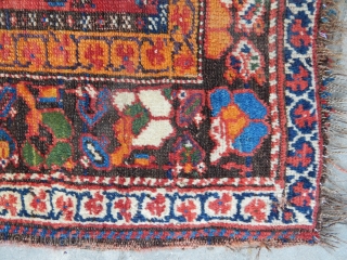 Antique Qashqaii Trabil Rug                             
