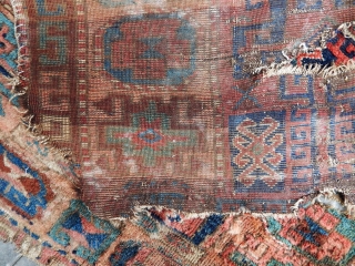 Antique East Anatolian Rug Fragment                            