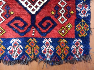 Antique Kırgız Rug Bagface                             