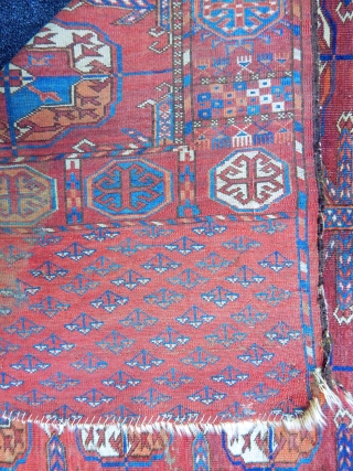  Antique Türkmen Tekke Main Rug                           