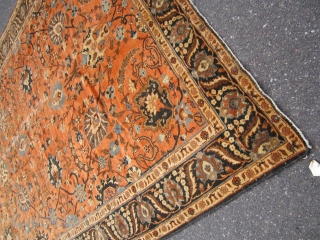 mahal persian rug some wear as shown solid rug clean no dry rot no repair ends and sides are good 675.00 or best offer plus shipping. SOLDDDDDDDDDDDDDDD      