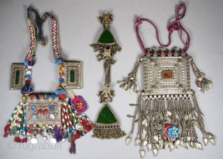 Lot of Old "Koochi" (Pashtun) Jewelry from the Afghan/Pakistan Border Region,  Very good quality for this type of thing.  I used to import this back in the day.  These  ...