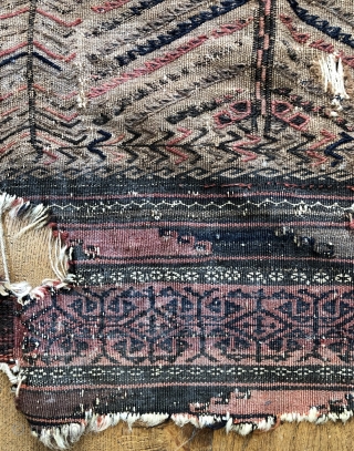 Antique Baluch camel ground sofreh size 82 x 123
Great example                       