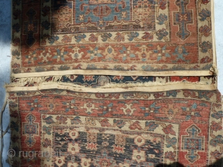 Early NW. Persian runner. Could use a cleaning and repair but well worth it. It measures approximately 13.5feet x 3feet.             