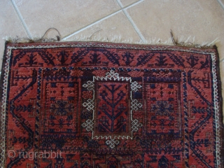 Nice Antique Baluch - 39inches by 72inches - 99cm x 183cm. Just out of an estate has not been cleaned             