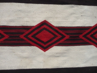 Old Navajo blanket/rug lovely soft handle good condition no repairs 6ft x 3ft9in. contact tonyhazrugs@btconnect.com                  