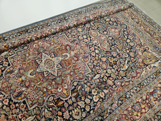 Beautiful Mashad (Must-have) size 12' x 8'5" in good condition.                       