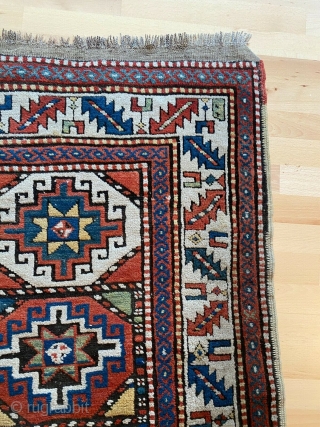Beautiful Moghan with nice colours size 245 x 110 cm.                       
