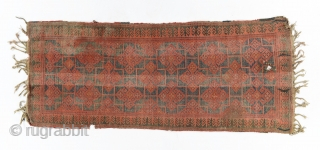 Kyrgyz giliam (main carpet), Central Asia, Ferghana Valley, late 19th century, 320 x 140cm.                   