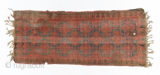 Kyrgyz giliam (main carpet), Central Asia, Ferghana valley, late 19th century, 320 x 140cm                   