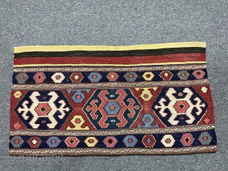 Antıque Azerbaijan rug 
Size:110x60
3’7”x2’ feet                            