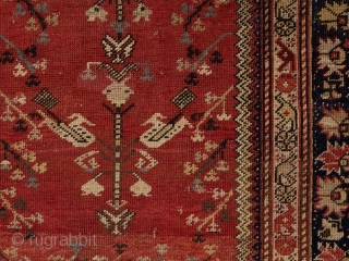 25 | Konya with Cloves-Motif, Central Anatolia, 1st H. 19th C.

    
Wool on wool
Central Anatolia, 1st half 19th century
Knot density: approx. 200,000 knots per m2
Dimensions: 1.45 x 1.15 m
Age-according  ...