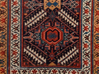 69 | Long Kurdish Rug, North West Persia, Azerbaijan area, c. 1930

https://auctionata.com/intl/o/104922/long-kurdish-rug-north-west-persia-azerbaijan-area-c-1930                     