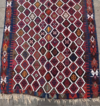 Antique Reyhanlı Kilim Size 163x332 cm  I can't reach the messages from the site. Send it directly, please 21ben342125@gmail.com             