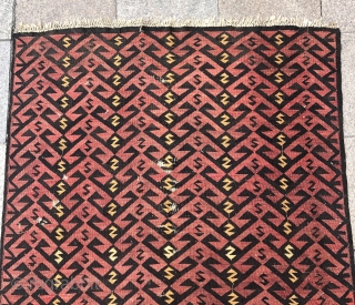 Antique Avar Kilim Size 130x310 cm  i can't reach the messages from the site. Send it directly, please 21ben342125@gmail.com             