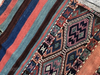 Antique Anatolian Malatya Chuval with wonderful colours
Size 80x98 cm                        