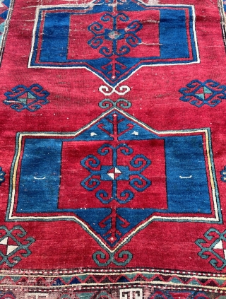 Antique Caucasian Karachopf Kazak Rug Circa 1870 
Size 235x160 cm                       