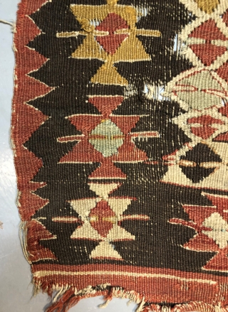 Antique Oushak Kilim 
Size 134x99 cm                           