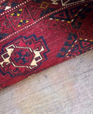 Antique Turkmen Chuval 
Size 90x150 cm                           