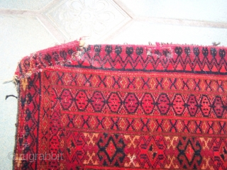 Tekke Tschowal about 1920, size: 1,55 x 0,87 m, wool on wool, condition good,                   