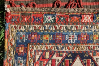 Shahsavan Sumakh Bag Face Wool on Wool Natural color, Very good condition 
Size: 82x50cm                   