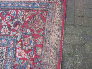 antique dorokhsh meshed persian rug circa 1900 size 210 x 340 cm 
ask about this                  