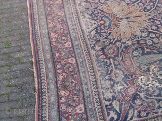 antique dorokhsh meshed persian rug circa 1900 size 210 x 340 cm 
ask about this                  