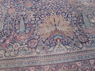 antique dorokhsh meshed persian rug circa 1900 size 210 x 340 cm 
ask about this                  