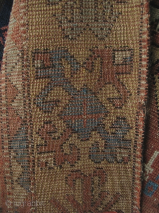 Anatolian Bergama Area Bellini Type Rug. Great scale, soft color with balanced but asymmetric drawing accentuating differences in both top and bottom as well as left and right hemispheres. 
There are five  ...