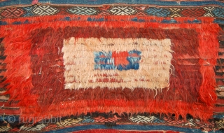 East Anatolian Filikli with vibrant all natural colors. Bold almost modernest composition with fine detailing with flatweave techniques.               