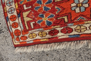 ANTIQUE ANATOLIAN MUJUR WITH A STAR BORDER

3.4 x 4.5

Antique cheerful happy making tribal Anatolian beauty with the most collectable oversized STAR BORDER design reminding us of a LESKI inspired rug. Very nice  ...