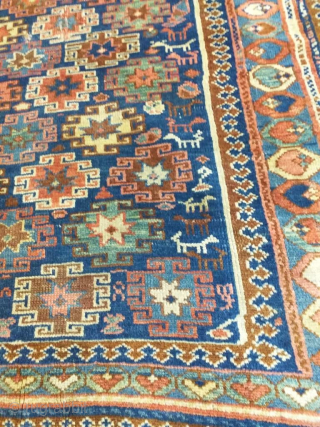 Kuba rug, 19thc, good condition, good colors                          
