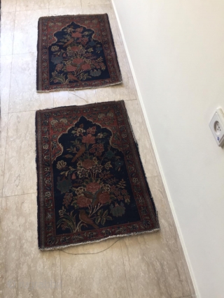 2 big carpets, 286x480 cm, and 254x351 cm, and two small carpets 90x90. More details available in private. 
              