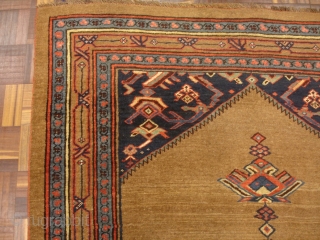 5' x 7' 7'' Camel Hair Bijar - 19th Century
Thank you, this piece is sold.                  