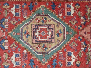 Superb 19th Century North-West Persian Runner - 3' 5'' x 14' 8'' - Tremendous color.  Great condition.  Great pile.  No repairs.         