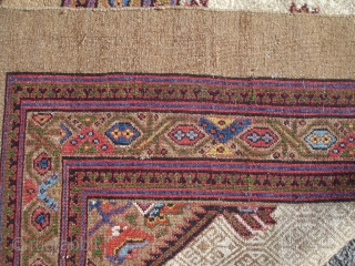 Most Impressive Camel Hair Runner - Just came out from storage after three quarters of a century.  Fantastic condition.  Amazing color.          