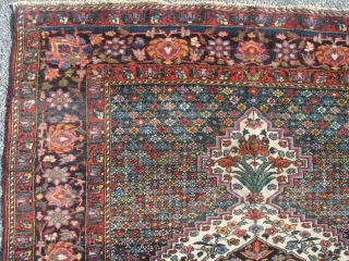 Handsome 19th Century Bakhtiari - 4' 6'' x 6' 10'' - with great color and great condition.  This is truly one of the great Bakhtiari's.       